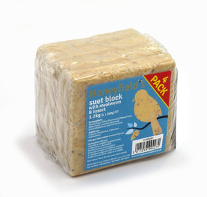 Honeyfields Suet Block with mealworm and insect