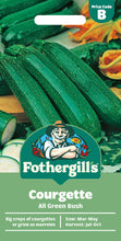 Load image into Gallery viewer, Courgette All Green Bush
