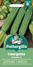 Load image into Gallery viewer, Courgette Romanesco AGM