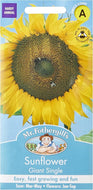 Mr Fothergills Sunflower Giant Single 70 Seeds