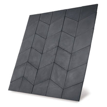 Load image into Gallery viewer, Bowland Stone Prestbury Chevron Paving Kit 5.54m² - Welsh Slate