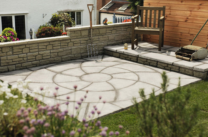 Bowland Stone Catherine Wheel Patio Pack