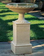 Haddenstone Regency Bird Bath & Pedestal